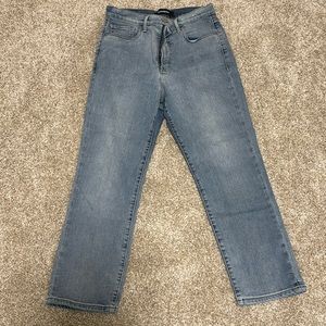 Express Straight High-Rise Jeans